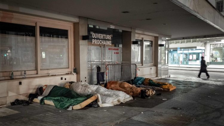 In der Schweiz kaum zu sehen... Obdachlose in Genf