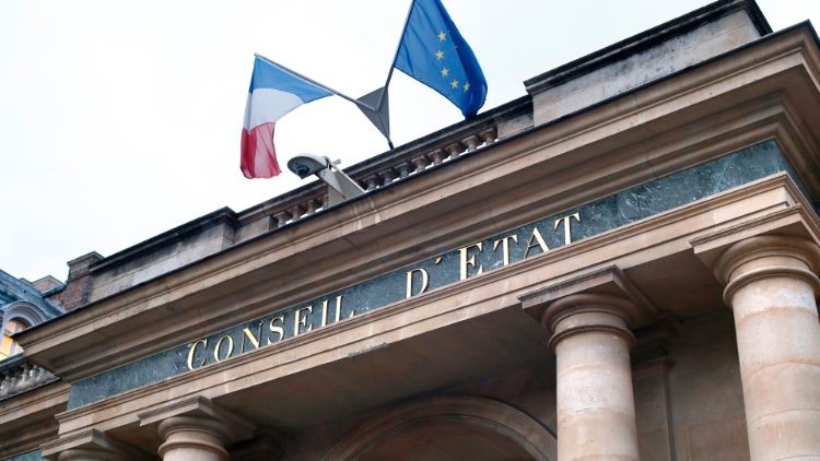 Le Conseil d'État au Palais-Royal à Paris. 