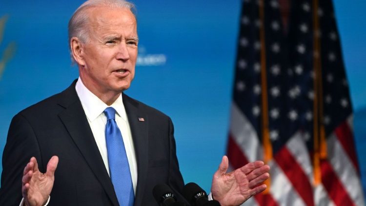 President-elect Joe Biden speaks after the Electoral College vote