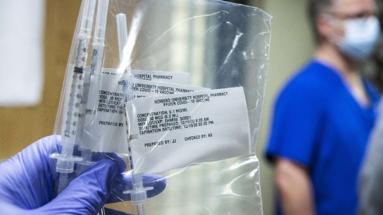 In Washington DC, Howard University Hospital Staff Members Receive Covid-19 Vaccination Shots 