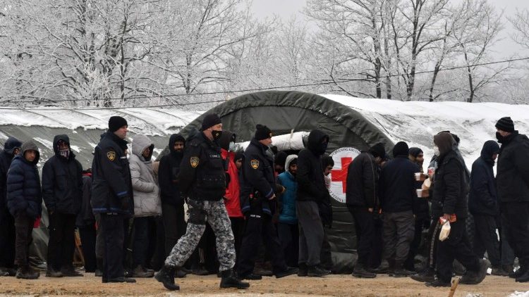 Pabėgėlių stovykla Bosnijoje ir Hercegovinoje