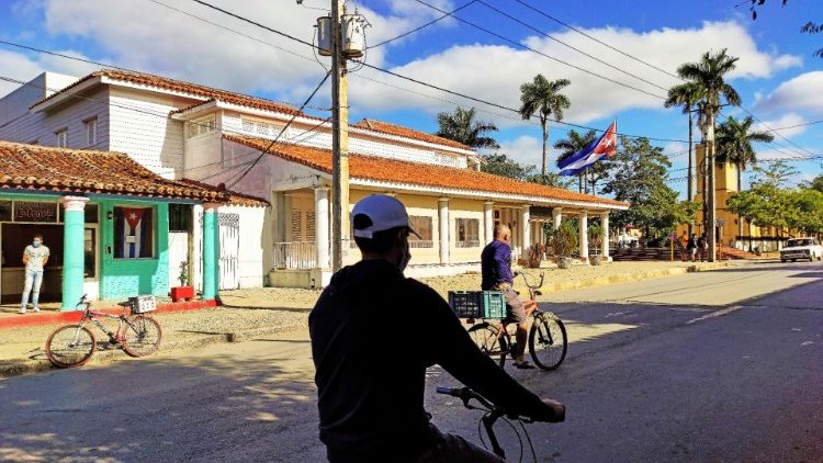 Vue sur la rue de Vinales, dans la province de Pinar del Rio. Le 11 janvier, l'administration américaine a annoncé mettre de nouveau La Havane sur la liste noire. 
