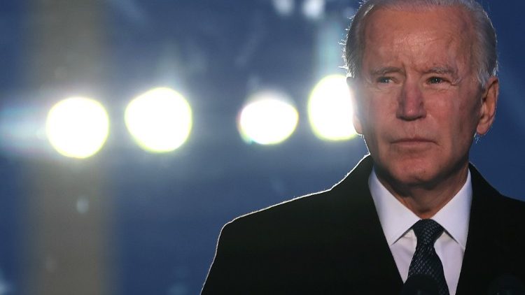 Joe Biden à Washington, le 19 janvier 2021