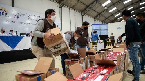 Ecuador: Iglesia pide informar a la brevedad los resultados de las elecciones