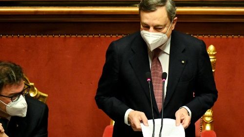 Italia: si del Senato al governo di Mario Draghi