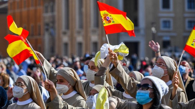 Ispanijos tikintieji Vatikane
