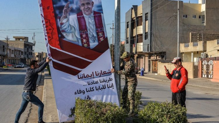 Irakas ruošiasi popiežiaus kelionei