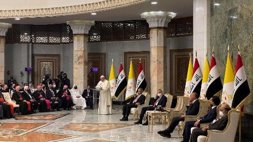 Príhovor pápeža verejným predstaviteľom Iraku a diplomatom