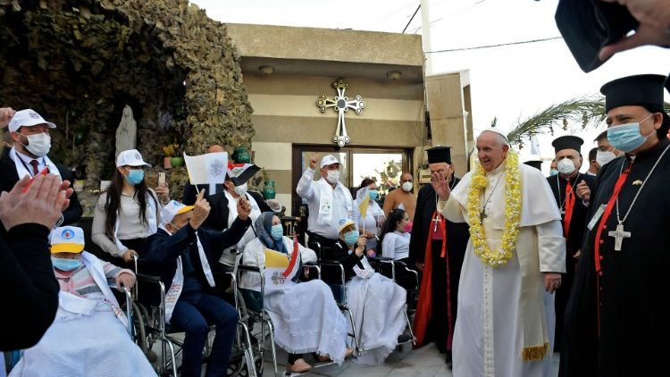 Susret pape Franje i osoba s invaliditetom u Iraku 