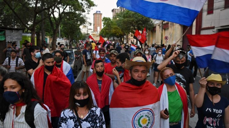 Paraguayi tüntetés