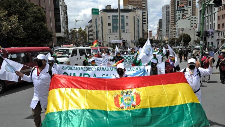 Proteste in Bolivien