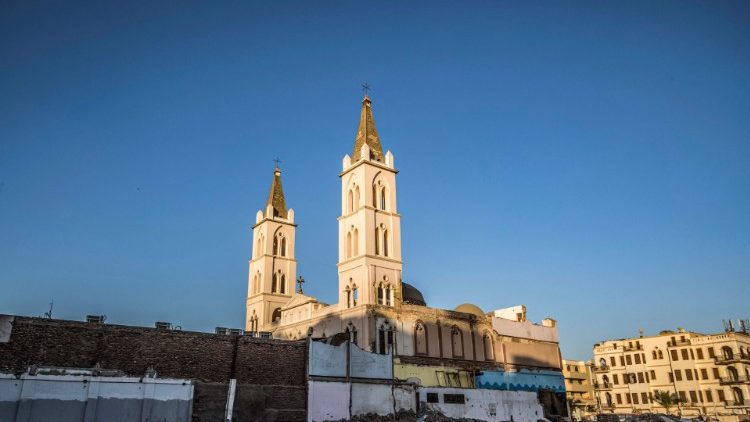 Ein Foto der koptisch-orthodoxen Marienkirche in Luxor