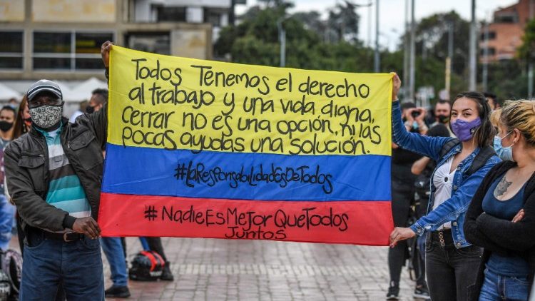 Protestas Kolumbijoje 