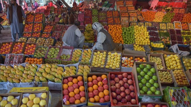 Gemüsemarkt in Kabul