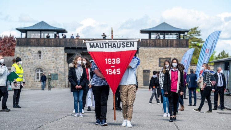 Gedenkfeier im ehemaligen KZ Mauthausen