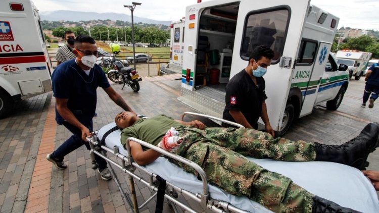 Ataque terrorista contra la sede militar en Cúcuta, Colombia