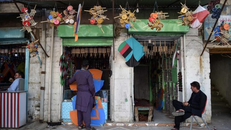 Afghanistan, un bazar di Kabul