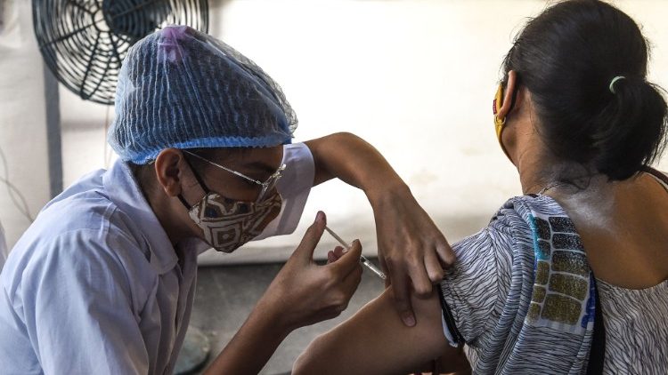 Vacunación en India
