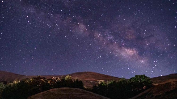 Ilustračná snímka: hviezdna obloha nad Libanonom (júl 2021)