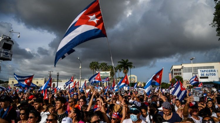 Protestat në Kubë
