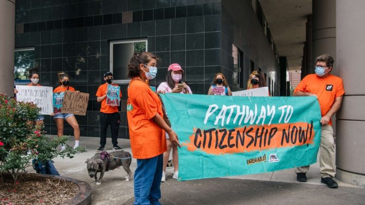 Rally Held At U.S. District Court in support of DACA applicants