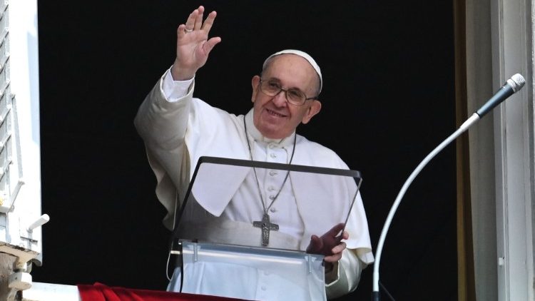 Papst Franziskus beim Angelus am 1.8.2021