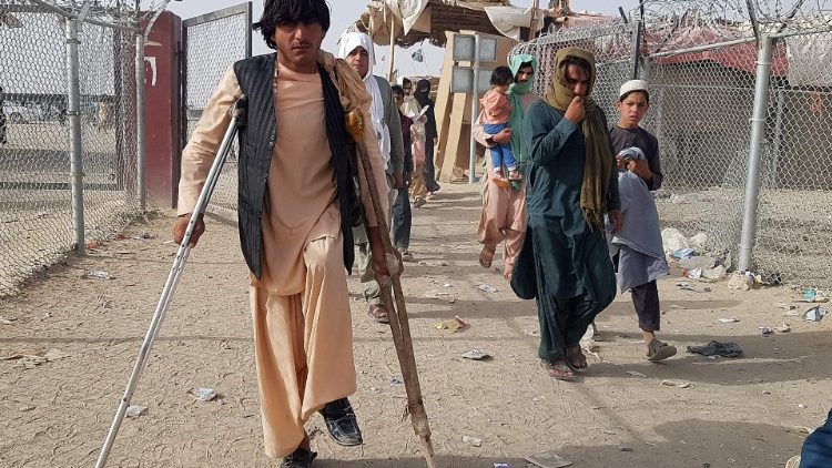 Afegãos em fuga