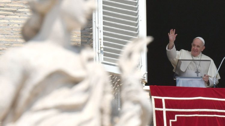 Папа Франциск на молитвата Ангел Господен,  22 август 2021