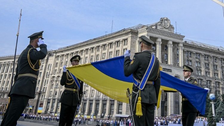 Parade zum Unabhängigkeitstag in Kiew