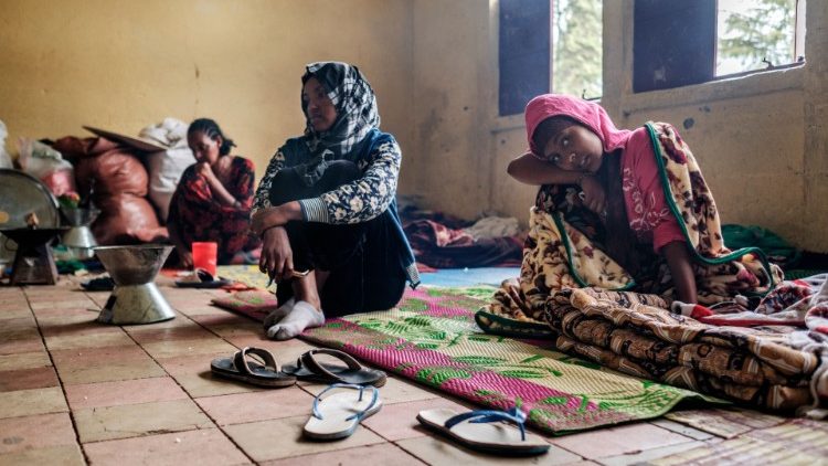 Разселени лица в Северна Етиопия, 24 август 2021
