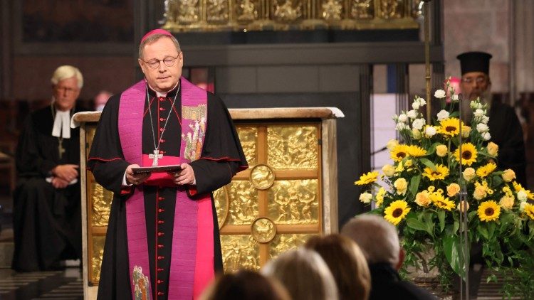 Bischof Bätzing beim ökumenischen Gottesdienst in Aachen