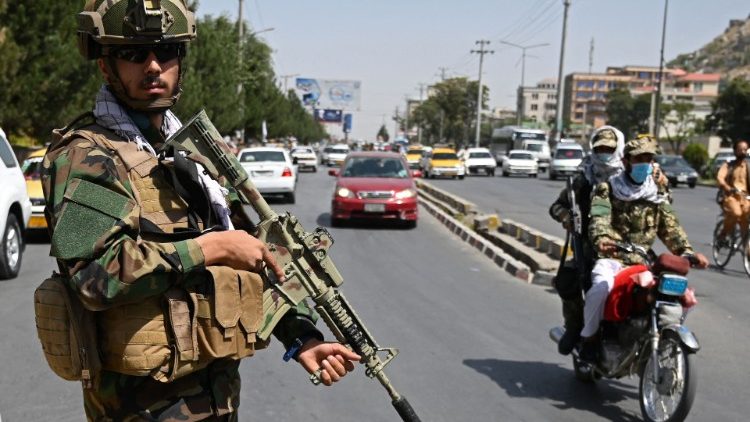"Спецназ" талібана на вуліцах Кабула. Ілюстрацыйнае фота