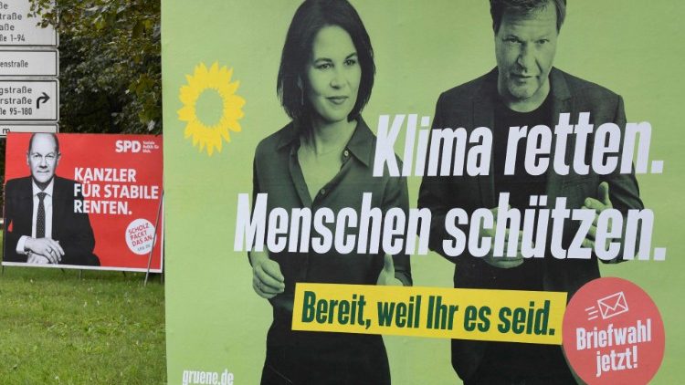 Wahlplakat der Grüne/Bündnis 90