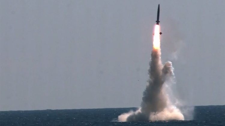 Südkorea testet eine ballistische Rakete