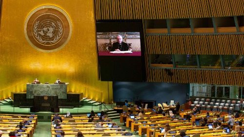 Kardinal Parolin vor der UNO: Frieden schaffen mit Geschwisterlichkeit