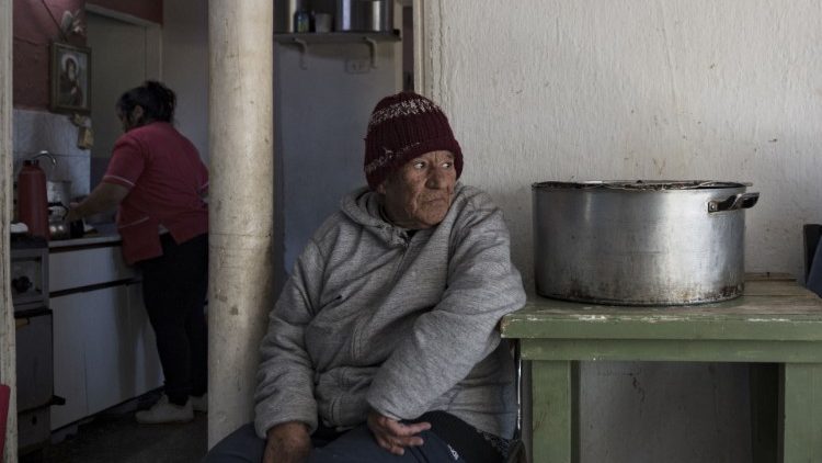 Arme Menschen in Argentinien