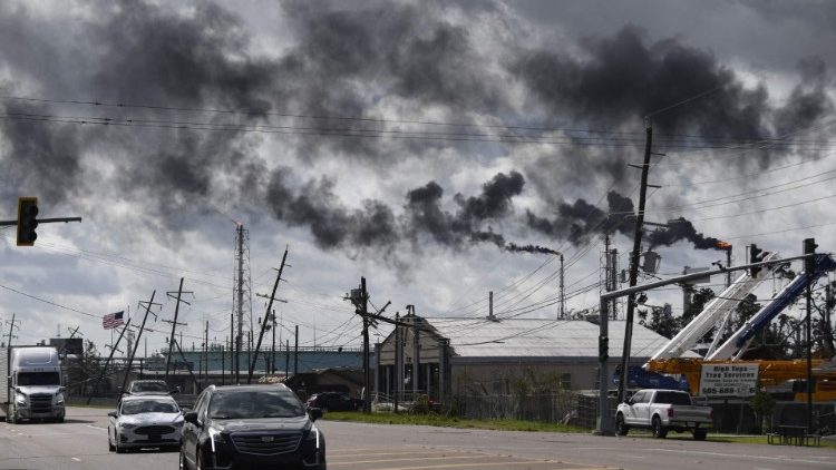 En août 2021, une usine de produits chimiques pétroliers en Louisiane, aux Etats-Unis.