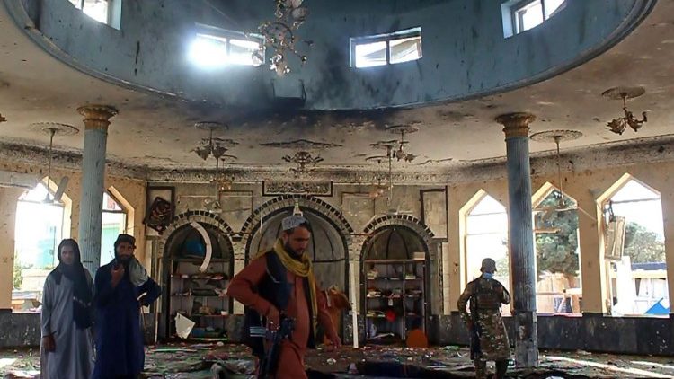 La mezquita de Kunduz donde ha tenido lugar el atentado.