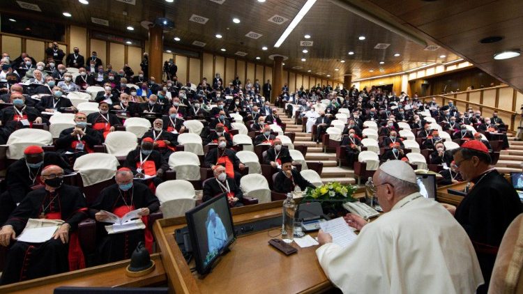 Eine Bischofssynode im Vatikan