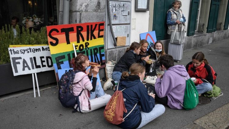 Klimastreik von Schülern in der Schweiz