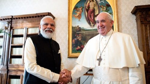 Indiens Premier beim Papst: „Ungeheuer wichtiges Treffen“