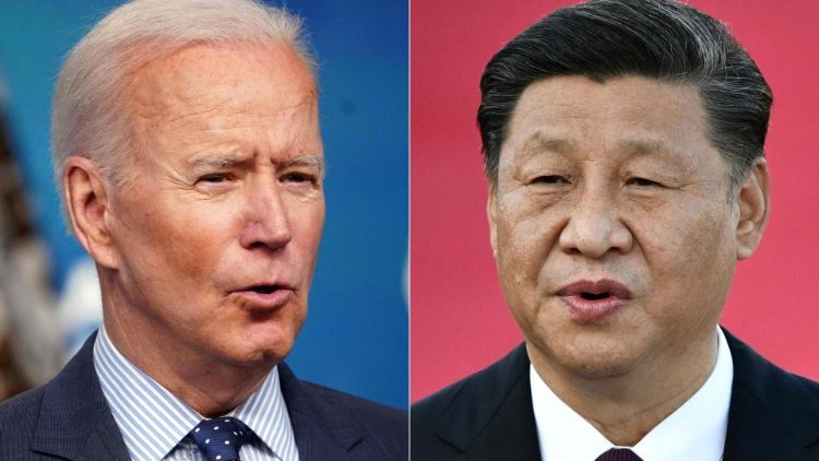 Joe Biden e Xi Jinping 