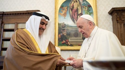 Pope to travel to Bahrain in November