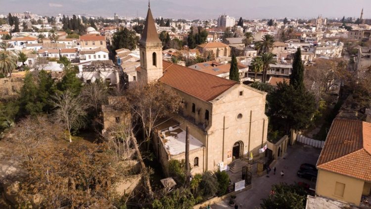 The Catholic Church of the Holy Cross in the Cypriot capital, Nicosia