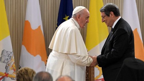 Papst: Zypern soll Baustelle für Frieden im Mittelmeerraum sein