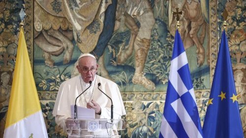 Wortlaut: Erste Rede von Papst Franziskus in Griechenland