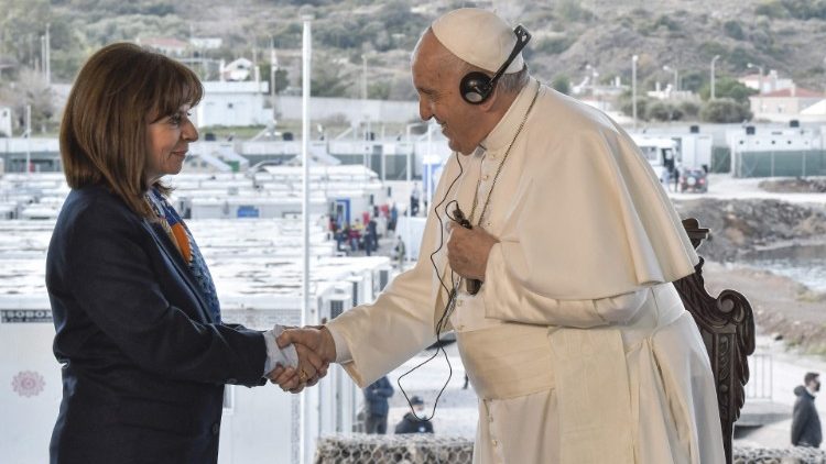 Prezydent Grecji: obecność Papież na Lesbos znakiem bliskości