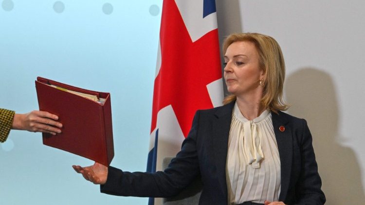 Britain's Foreign Secretary, Liz Truss