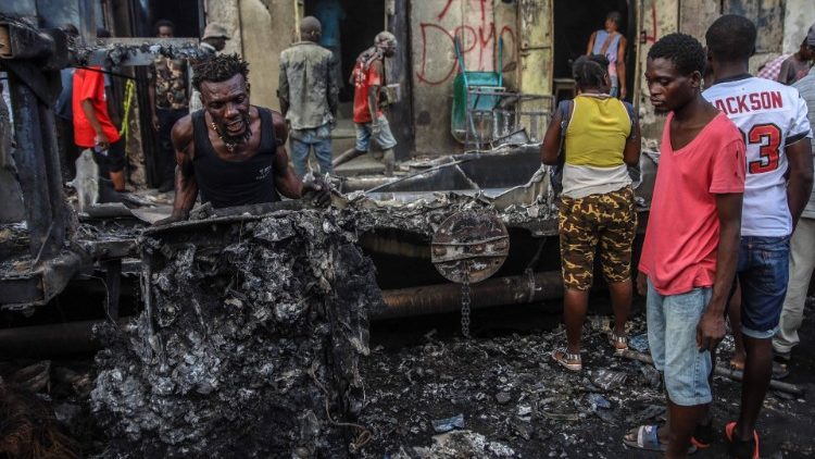 Efter explosionen i Haiti