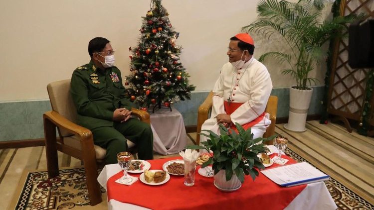 Der Machthaber und der Kardinal: General Min Aung Hlaing und Karinal Charles Bo